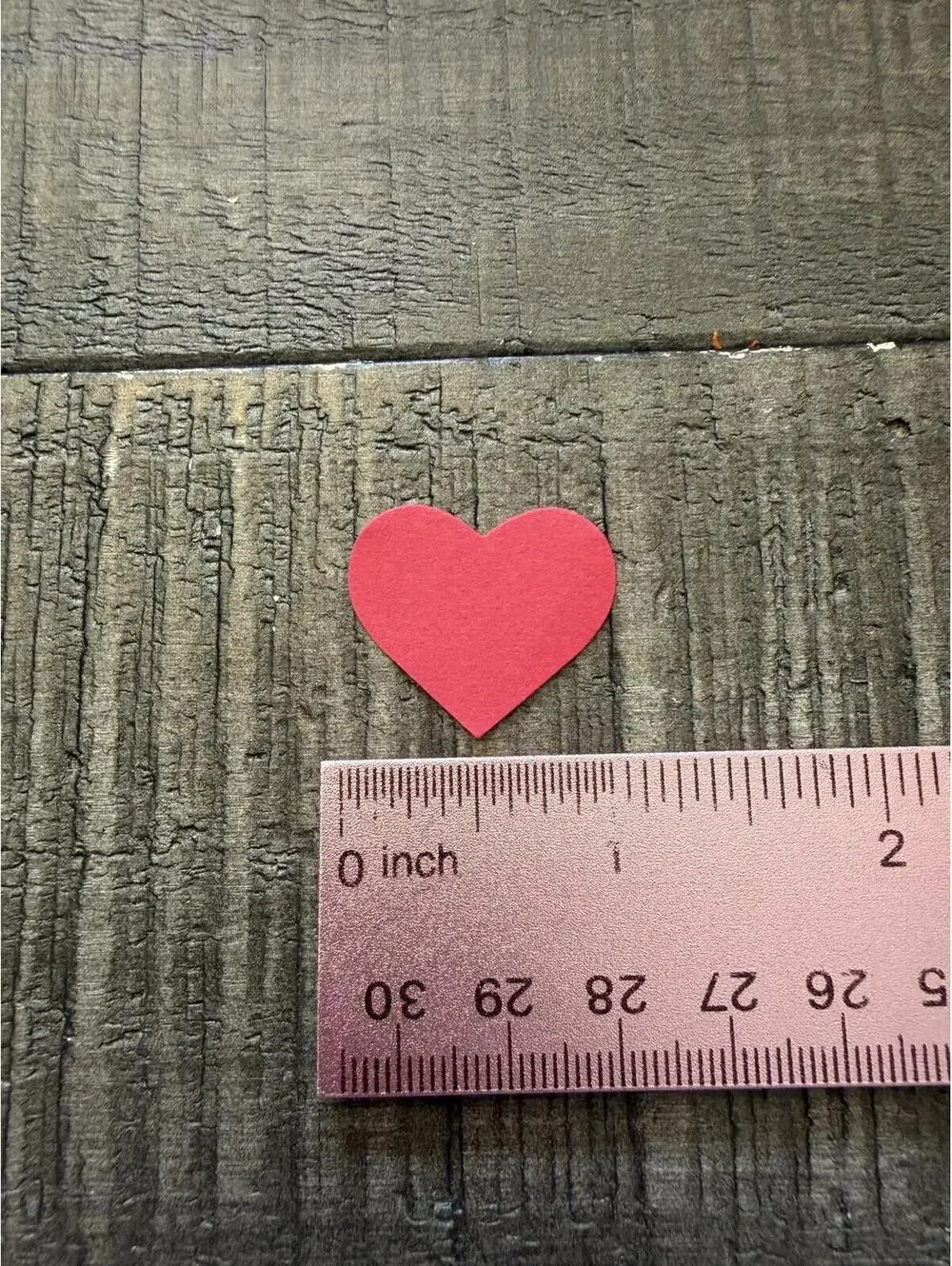 Martha Stewart Heart Shape Punch with stamp